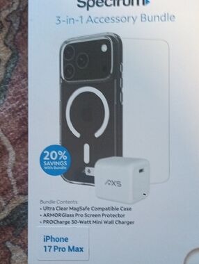 Nwt 3 And 1 Accessory Bundle For 17 Pro Max iPhone